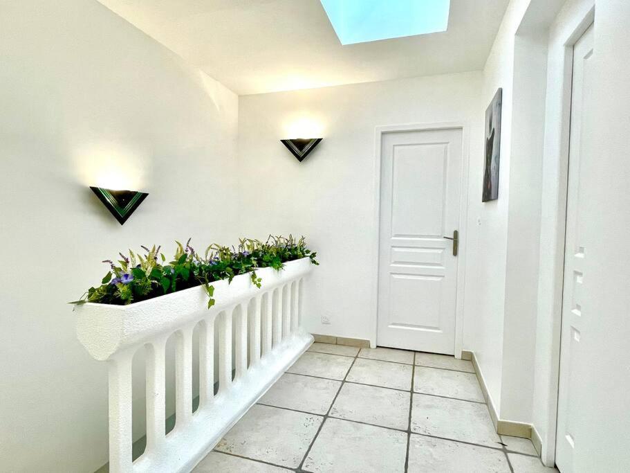Charmante Villa Pour 10 Personnes Saint-Augustin  Extérieur photo